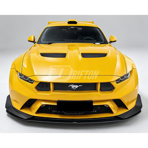 Kits de carrosserie large en fibre de carbone partielle DRIFTON pour Ford Mustang Gen7 S650 GTD, style Widebody, montage par vis, amélioration retrofit. - Product Image 2