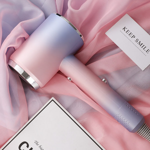 Secador de Pelo Iónico Eléctrico de Alta Potencia con Difusor, para Uso en Hoteles y Salones, Aire Frío y Caliente, Luz <span class=keywords><strong>Azul</strong></span> - Product Image 2