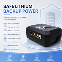 Batterie de secours DC UPS 20800mAh 60W 100W 120W Multi-sorties 5/9/12/19V USB POE pour routeur WiFi, modem, VOIP, système CCTV