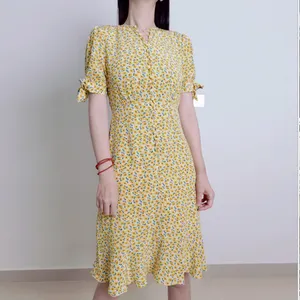 2020 Горячая продажа фабрика OEM женская одежда хорошего качества элегантные женские повседневные летние платья