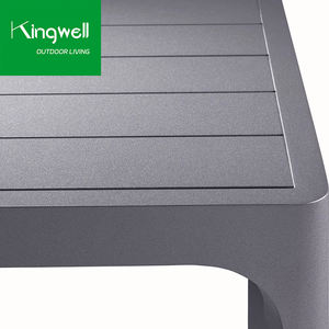 Canapés de salon de jardin de haute qualité, meubles d'extérieur en aluminium, dossier en rotin, hôtel, villa, salon, canapé de jardin pour la cour - Product Image 4