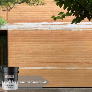 Revêtement architectural acrylique Wufushan - <span class=keywords><strong>Peinture</strong></span> liquide texturée écologique pour <span class=keywords><strong>d</strong></span>écoration intérieure, application par raclage - Product Image 3