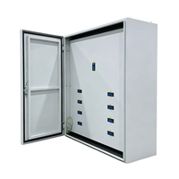 Panel Eléctrico de Bajo Voltaje de 200A, Conjunto Completo Personalizado, Gabinete de Distribución Industrial de 8 Vías y 3P para Distribución Central en Centros Comerciales