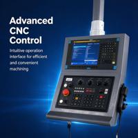 Centre d'usinage vertical CNC LEYO VMC1165 haute précision 3 axes BT40 8000 tr/min avec guidage linéaire et table rotative pour la découpe des métaux