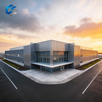Edificio Industrial de Estructura de Acero Prefabricado Galvanizado para Fábrica, Almacén, Taller