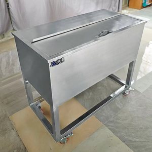 Lanxin cà phê cửa hàng Ice <span class=keywords><strong>Cube</strong></span> trà sữa cửa hàng di động công suất lớn thép không gỉ Băng lưu trữ xe tăng khách sạn hoạt động bảng - Product Image 2