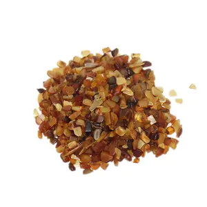 Natural crystal gravel Amber small Granule Tumbled Stone gemstone crystals healing stones