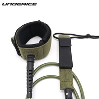 UNDERICE 2024 Nouvelle série 6mm 7mm 8mm Vente en gros d'usine Qualité personnalisée Longboard Shortboard Corde de surf Corde de planche de surf