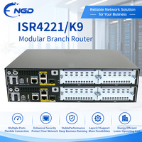 Router Kantor Cabang Terenkripsi Premium 4 GE GE/SFP WAN 75Mbps Router VPN Perusahaan Router Jaringan Gigabit ISR4221/K9