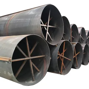 carbon welding internal coating pipeline SSAW steel pipe