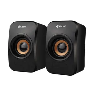 Kisonli multimedia USB 6w 2.0 speaker KS-07 stereo system for home