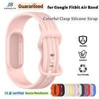 Correa Deportiva de Silicona con Cierre Colorido para Relojes Inteligentes Google Fitbit Air, para Hombres y Mujeres