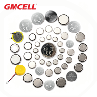 Vente en gros d'usine GMCELL Pile bouton au lithium-dioxyde de manganèse 3V CR2032 CR2025 CR2450 CR2016 Piles au lithium de type pièce