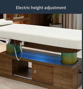 Lash Bed Salon Mesa De Massagem Curvo Beleza Facial Spa Camas Elétricas Mesas Cílios Esteticista De Cadeira Lash Bed - Product Image 2