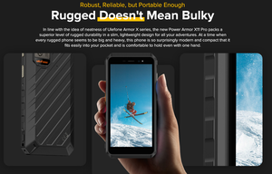 <span class=keywords><strong>Ulefone</strong></span> <span class=keywords><strong>Power</strong></span> <span class=keywords><strong>Armor</strong></span> เวอร์ชันสากล <span class=keywords><strong>X11</strong></span> <span class=keywords><strong>Pro</strong></span> โทรศัพท์ที่ทนทาน8150 MAh 4G ปลดล็อคโทรศัพท์ - Product Image 3