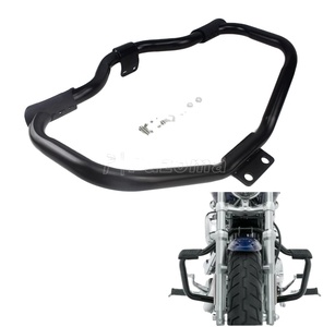 Garde-moteur avant de barre de collision d'autoroute pour Harley <span class=keywords><strong>Sportster</strong></span> 1200 883 XL 48 72 Iron 883 XL883N SuperLow XL883L - Product Image 1