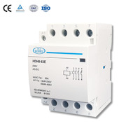Contactor modular magnético de carril DIN serie 63A