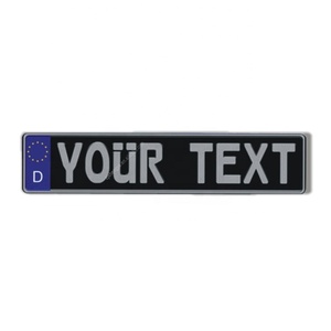 Personnalisé Euro Allemand pas cher <span class=keywords><strong>prix</strong></span> cadeau souvenir plaque d'<span class=keywords><strong>immatriculation</strong></span> de <span class=keywords><strong>voiture</strong></span> - Product Image 1