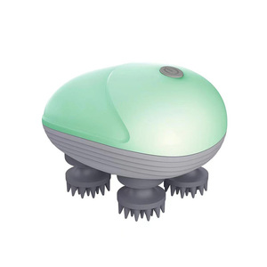 Masseur de tête et de cuir chevelu en alliage de zinc et céramique, type <span class=keywords><strong>casque</strong></span>, pour soins personnels, masseur électrique - Product Image 1