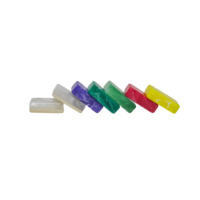 Tuiles de Mahjong personnalisées en résine à effet marbre perlé, échantillon disponible, logo sur mesure, blocs numérotés Mahjong