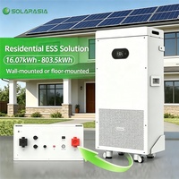 Batería de Litio Montada en Pared Dyness de 16.07 kWh Recargable 51.2V 314Ah, Paquete de Baterías de Iones de Litio para Sistema Solar Doméstico
