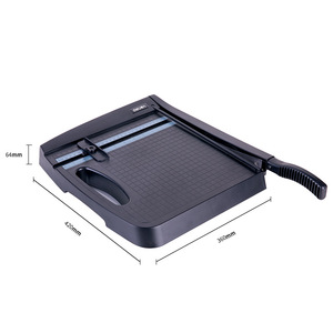 Deli 8051A Paper <b>Cutter</b> A4 Size Stainless Steel Blade Manual Paper Trimmer With Scale For Office Use - Product Image 1