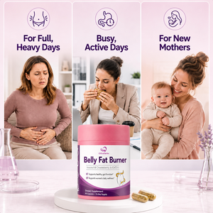Chinaherbs Brûleur de Graisse Abdominale Capsules Énergie & Humeur - Sensation de Légèreté, Équilibre Hormonal, Confort Digestif, Cure de 15 Jours - Product Image 5