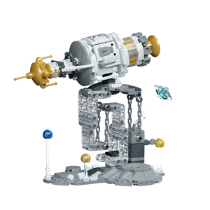 Set di Blocchi Educativi per Sport e Intrattenimento, Serie Esplorazione Spaziale, Astronauta, Telescopio, Razzo, Satellite, Gioco 360 - Product Image 4