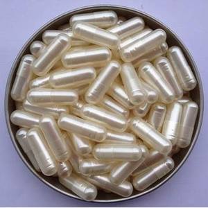 Yuexi sağlık boş kapsül boyutu 0 inci renk jelatin lal sertifikalı en iyi fabrika fiyat - Product Image 1