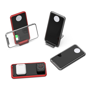 4 en 1 10W Qi cargador inalámbrico <span class=keywords><strong>para</strong></span> <span class=keywords><strong>iPhone</strong></span> <span class=keywords><strong>11</strong></span> <span class=keywords><strong>Pro</strong></span> Xs <span class=keywords><strong>Max</strong></span> Xr X <span class=keywords><strong>Airpods</strong></span> <span class=keywords><strong>Pro</strong></span> de Apple ver 5 4 3 2 1 rápido de carga Estación de muelle de - Product Image 2