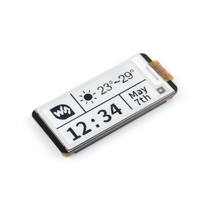 Écran E-Paper E-Ink de 2,13 pouces, 250x122, procédé d'immersion dorée, interface SPI, standard HAT+, avec tutoriel en ligne - Product Image 1