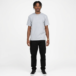 T-shirt ample à col étendu avec imprimé graphique, qualité supérieure, coupe oversize - Product Image 1