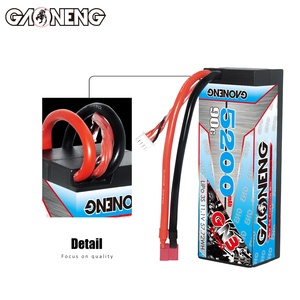 GNB GAONENG 5200MAH 3S 11.1V 90C 180C T-PLUG สายเคเบิลฮาร์ดเคส RC แบตเตอรี่ลิโป้ RC รถ 1/8 1/10 - Product Image 4