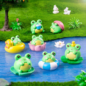 ตุ๊กตากบจิ๋วขา<span class=keywords><strong>ย</strong></span>ส่ง ตุ๊กตากบเรซิ่นน่ารักพร้อมหมวกเห็ด เป็ดลอ<span class=keywords><strong>ย</strong></span>น้ำ สำหรับตกแต่ง<span class=keywords><strong>สวน</strong></span>เทพนิยายและตู้เลี้<span class=keywords><strong>ย</strong></span>งสัตว์ขนาดเล็ก - Product Image 2