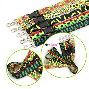 Tidak Ada Pesanan Minimum Produsen <span class=keywords><strong>Promo</strong></span> Lanyard Poliester Sublimasi Tali Kustom dengan Logo Kustom - Product Image 1