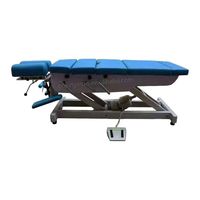 Table de chiropratique à 4 sections pour les traitements de physiothérapie