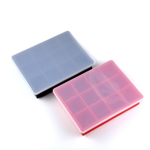Price Custom Food Grade <b>Cream</b> Mould Silicone Ice Cube Foldable 15 Cavity Tray Silicone Ice Mold for Freezer - Product Image 4