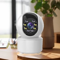 Caméra OV3 pour surveiller les enfants à la maison, vision nocturne HD à double lumière, moniteur sans fil WiFi, caméra sans fil, prend en charge la carte mémoire