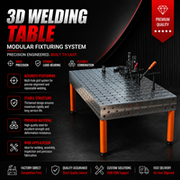 Table de travail de soudage 3D flexible pour charges lourdes, série D28, plateforme de fixation en fonte pour la fabrication d'acier