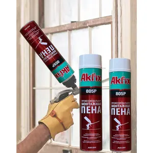 AKfix Factory Price Polyurethane Foam Liquid Glue Adhesive Glue For PU Foam