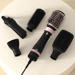 Nouvelle <span class=keywords><strong>brosse</strong></span> à air chaud 5 en 1, sèche-<span class=keywords><strong>cheveux</strong></span>, styler, boucleur, sèche-<span class=keywords><strong>cheveux</strong></span> 5 en 1, styler à air chaud - Product Image 1