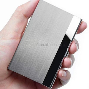 ロゴレーザー印刷ホルダーステンレスカードホルダーサポート - Product Image 4