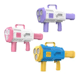 DC 뜨거운 판매자 30 구멍 개틀링 비누 물 자동 부는 거품 장난감 거품 총 중국에서 만든