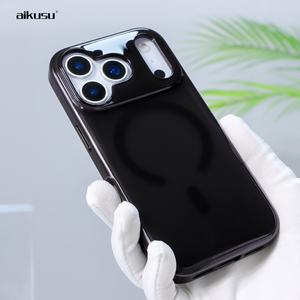 Funda Magnética de Lujo para Teléfono Móvil con Sensación de Piel para iPhone, Funda Personalizada para iPhone 16 17 Pro Max - Product Image 5