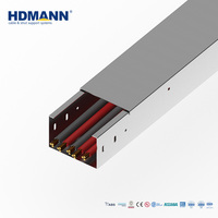 Goulotte de câblage en acier inoxydable SS304, passivée et trempée, certifiée ISO Hdmann, pour la distribution d'énergie industrielle