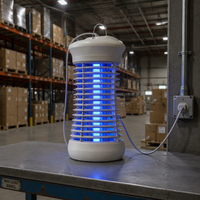 Lampe anti-moustiques UV électrique d'intérieur 1000V, piège à mouches inodore et silencieux