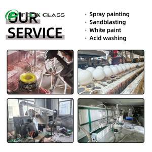 ฝาครอบโคมไฟทรงสี่เหลี่ยมแบบอุตสาหกรรมที่เป็นมิตรกับสิ่งแวดล้อม ทำจากกระจกนิรภัยแบบใสที่ทันสมัย พร้อมการรับประกัน 3 ปี - Product Image 4