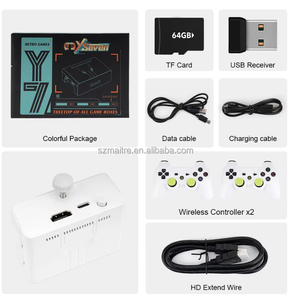 Consola de Videojuegos MAITRE Y7 XP35 con CPU de 6 Núcleos, 4K HD, Conexión Inalámbrica de 2.4GHz, Compatible con Emuladores de <span class=keywords><strong>PSP</strong></span>, N64, GBA, etc., Caja de Juegos para TV - Product Image 2