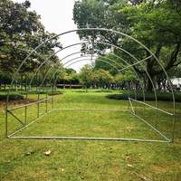 600x300x200cm serre de jardin extérieur commercial cadre en métal serre facilement assemblée