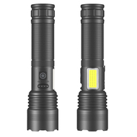 Lampe de poche Led Rechargeable haute puissance XHP70 lanterne à main Usb Zoom à 4 cœurs pour le camping en plein air et en cas d'urgence